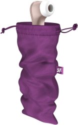 Фиолетовый мешочек для хранения секс-игрушек, Satisfyer, размер L