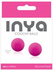 Вагинальные шарики Inya Coochy Balls – розовый