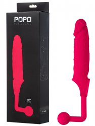 Насадка на пенис с анальной втулкой TOYFA POPO Pleasure – розовый