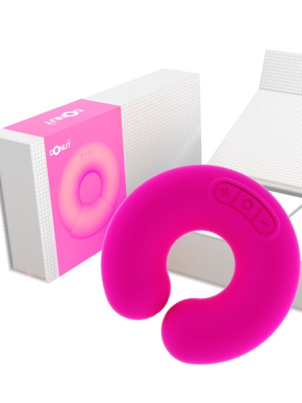 ZINI Универсальный дизайнерский стимулятор Donut - розовый
