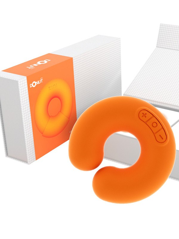 ZINI Универсальный дизайнерский стимулятор Donut - оранжевый