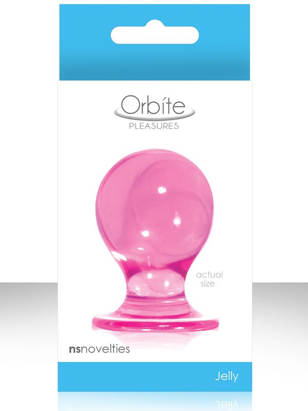 Средняя заднепроходная пробка Orbite Pleasures - Pink