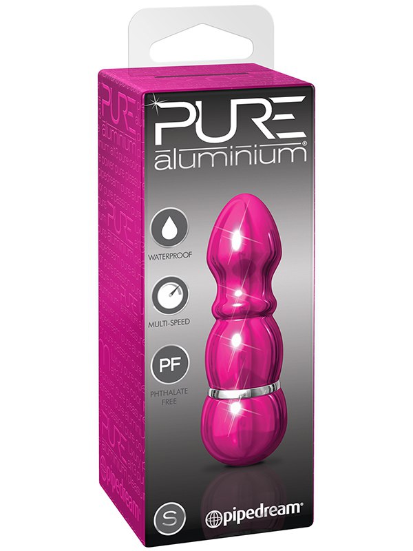 Pipedream Вибромассажер Pure Aluminium Small Pink – розовый