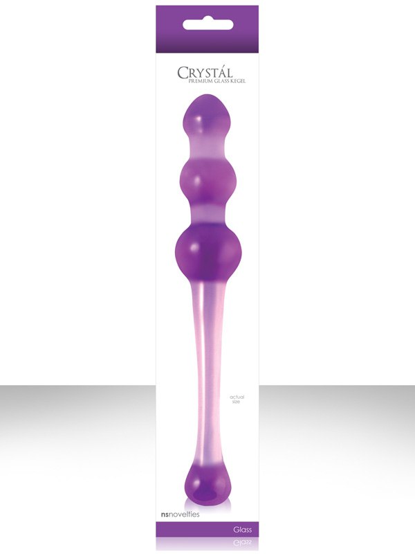 Большой катализатор для вагинальных мускул Crystal Kegel - Purple