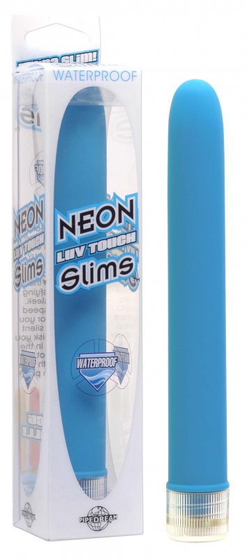 Вибратор Neon Slims - Blue