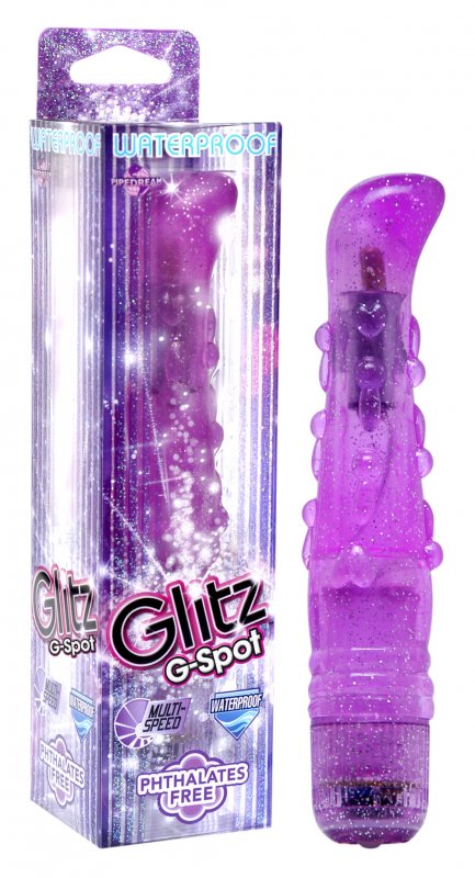 Вибратор G-Spot Glitz - Purple
