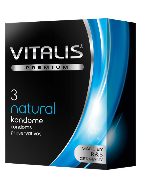 Презервативы Vitalis №3 Natural (Safety) традиционные