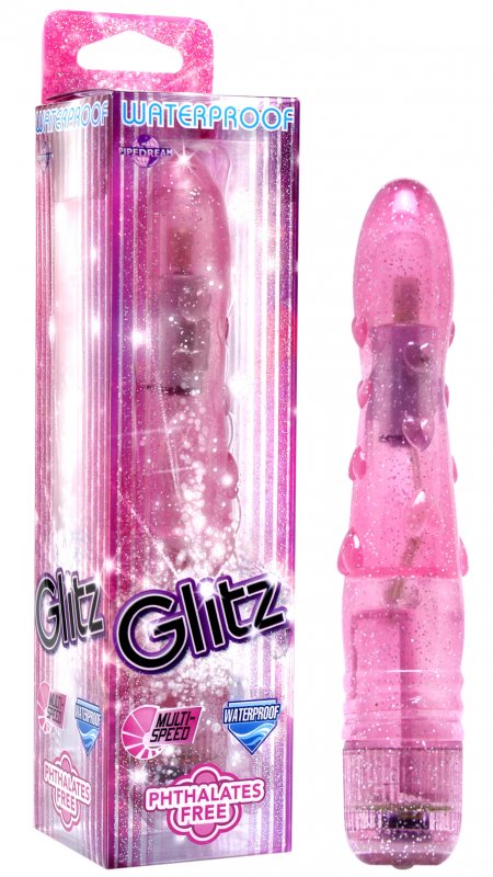 Мультискоростной вибратор Glitz - Pink