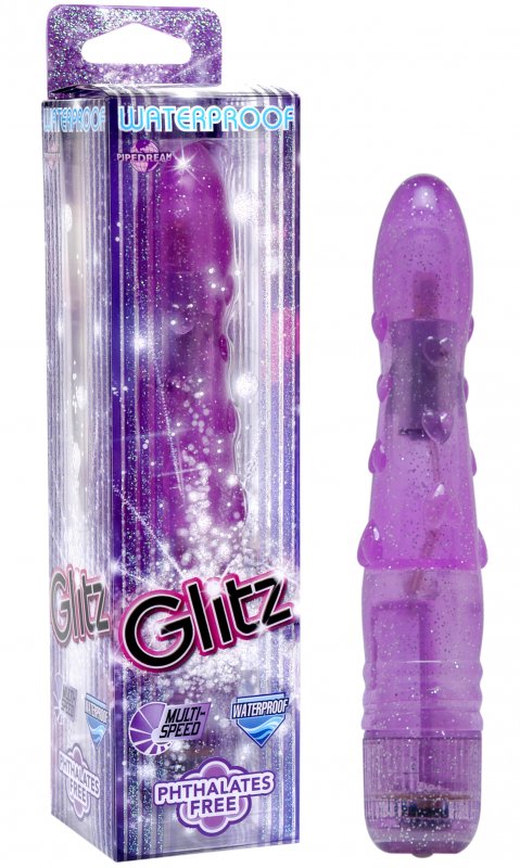 Вибратор Glitz - Purple