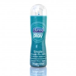Гель-смазка Durex Play Tingle с эффектом морозного покалывания – 50 мл