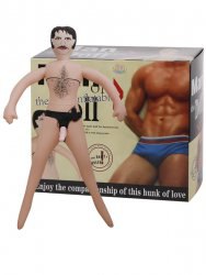 Надувная кукла мужчина с фаллосом-вибратором на трусиках Man Doll