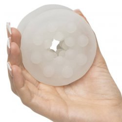 Стимулятор для пениса BlowYo Ultimate Bubble с пупырышками – белый