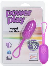 Вибро-яйцо Power Play Kegel Exciter – фиолетовый