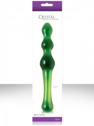 Стимулятор для вагинальных мышц Crystal Glass Kegel - Green