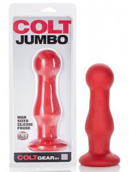 Анальная пробка Colt Jumbo Probe – красная