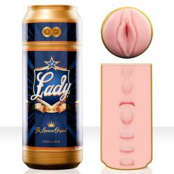 Мастурбатор вагина Fleshlight SIAC Lady Lager в банке – розовый