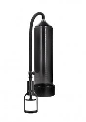 Ручная вакуумная помпа для мужчин с насосом в виде поршня Comfort Beginner Pump черная
