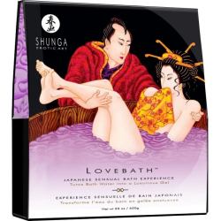 Порошок для принятия ванны SHUNGA LOVEBATH SENSUAL LOTUS (ЧУВСТВЕННЫЙ ЛОТОС)