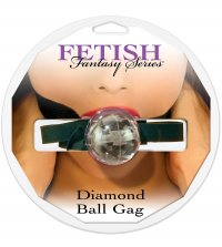 Кляп Diamond Ball - Clear