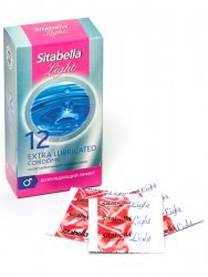 Презервативы Sitabella Light с возбуждающим эффектом особо увлажненные – 12 шт
