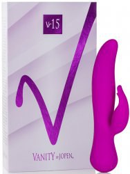 Вибромассажер Vanity Vr15 со стимулятором клитора в форме ротика – фиолетовый