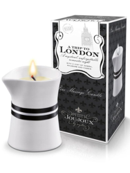 Массажное масло в виде свечи Petits Joujoux London с ароматом амбры и черной смородины (120мл)