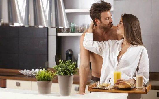 , 5 recommendations for making love in the kitchen