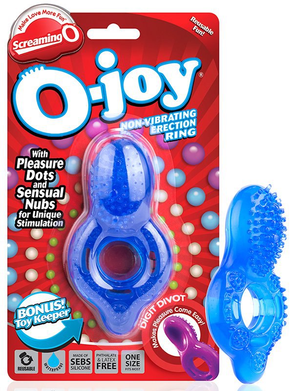 Кольцо на пенис Screaming O - O Joy со стимулятором клитора
