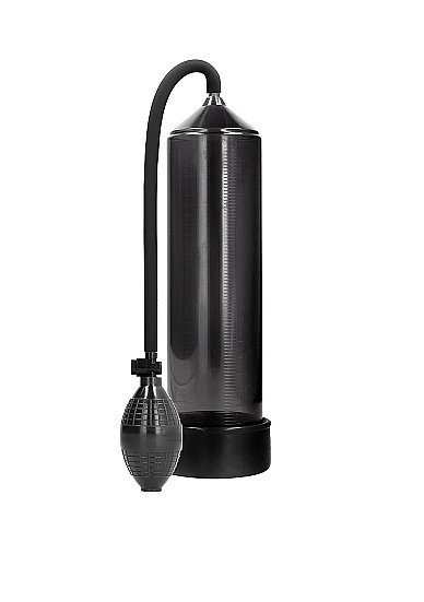 Ручная вакуумная помпа для мужчин с насосом в виде груши Classic Penis Pump черная