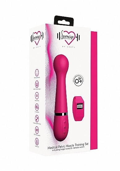 Вибромассажер Kegel Wand (Розовый) Shots toys SEX004PNK - фото 2