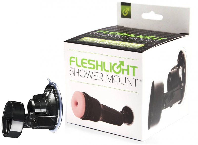 FleshLight Крепление на присоске для мастурбаторов Fleshlight Shower Mount - черный
