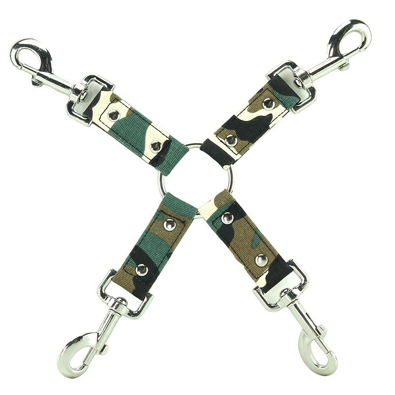 Фиксация для наручников и наножников Kinky Camo Hogtie NS Novelties NSN-1257-18, цвет серебристый - фото 2