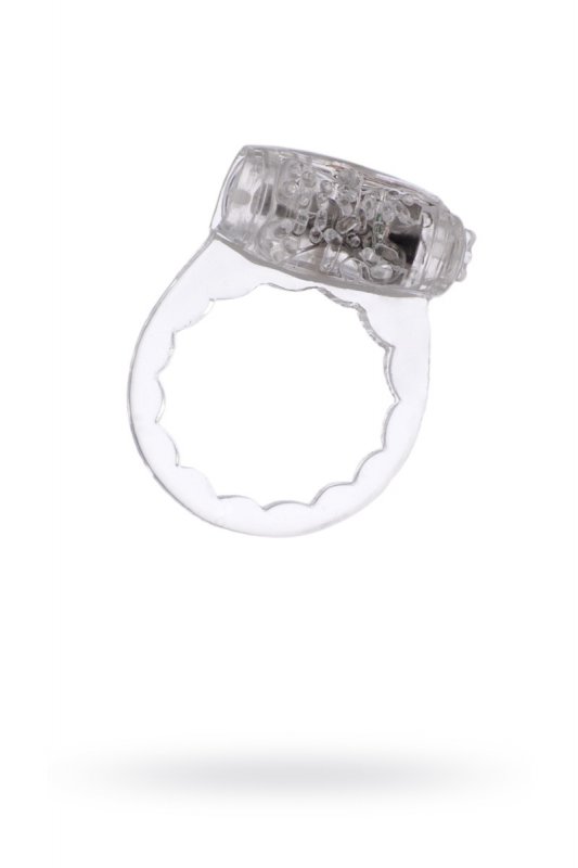 Эрекционное виброкольцо TOYFA Love Ring - прозрачный