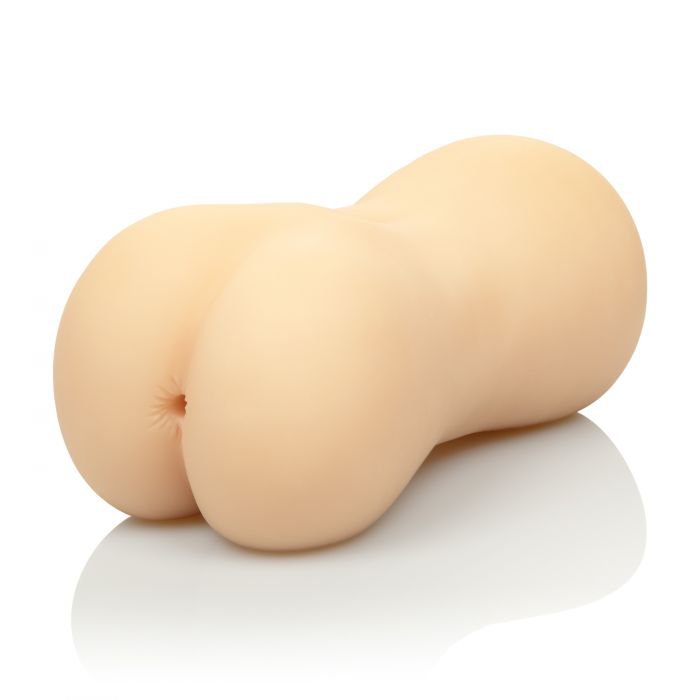 Мастурбатор закрытого типа с двумя отверстиями в виде вагины и ануса Calexotics Stroke It™ Pussy Ass - телесный 