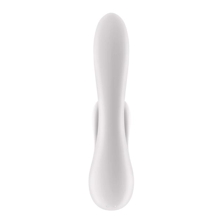 Вибратор-кролик Double Flex: 20 см, белый Satisfyer 4002620 - фото 5