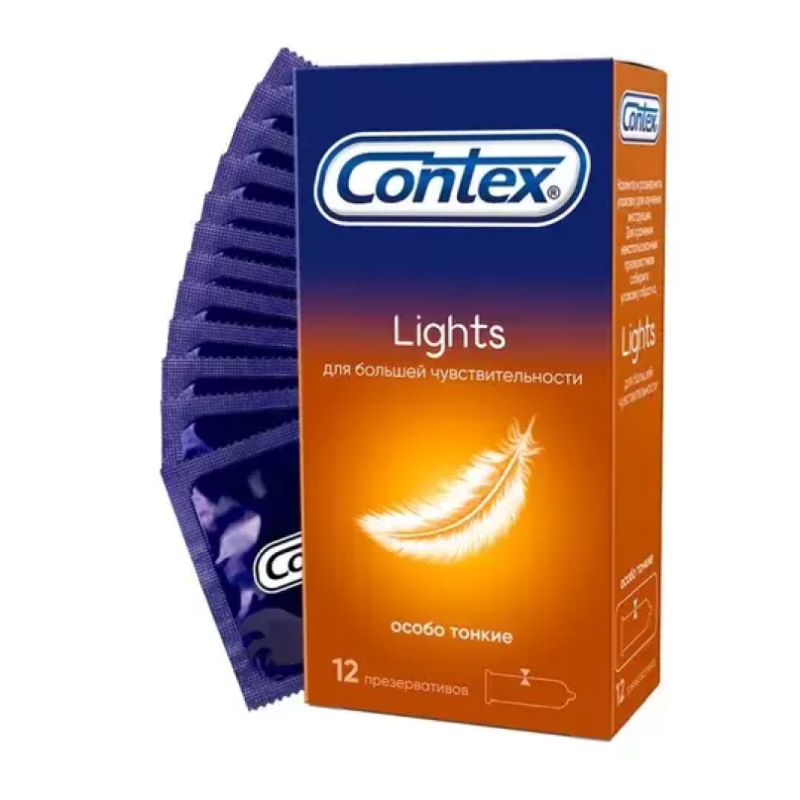 Презерватив "Contex" №12 Lights особо тонкие