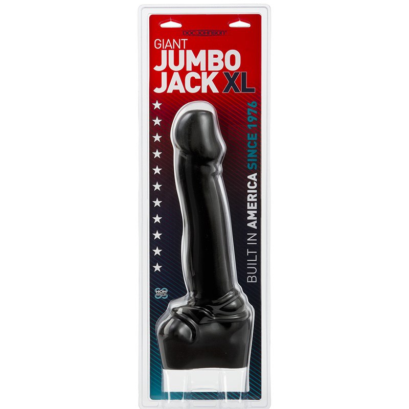 Фаллоимитатор-гигант Jumbo Jack Giant XL - Black