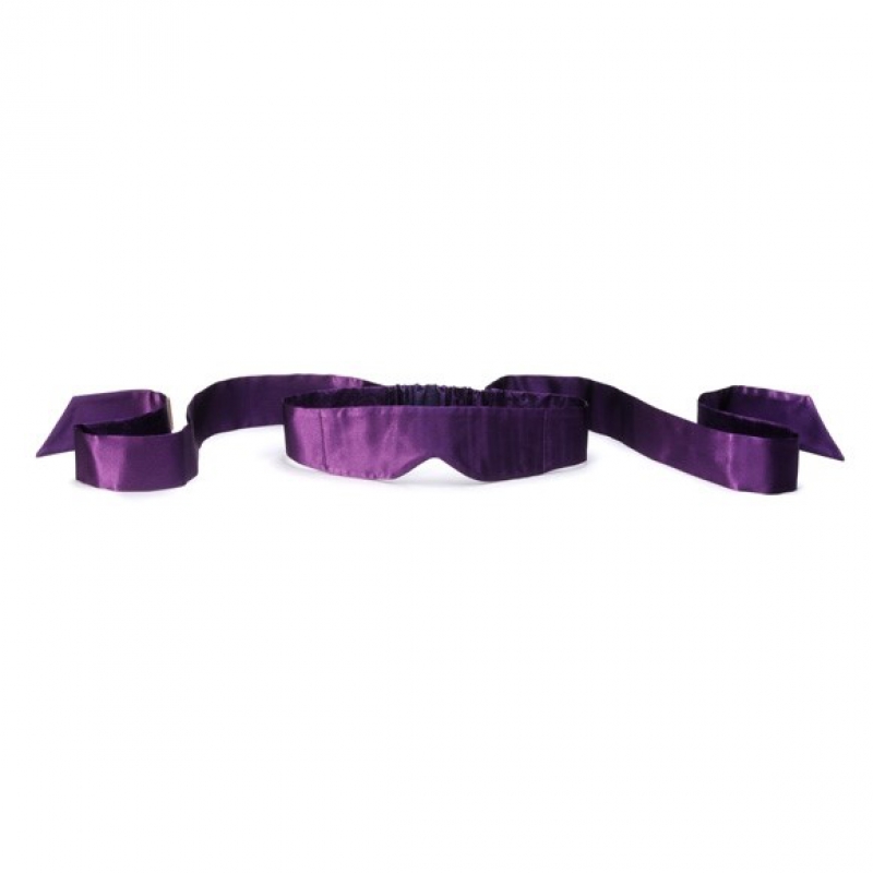 Шелковая маска Lelo Intima Silk Blindfold - фиолетовый