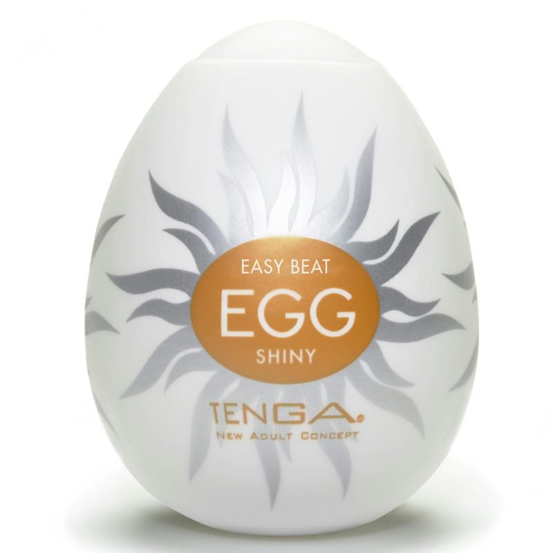 Мастурбатор яйцо Tenga Egg - Shiny – белый