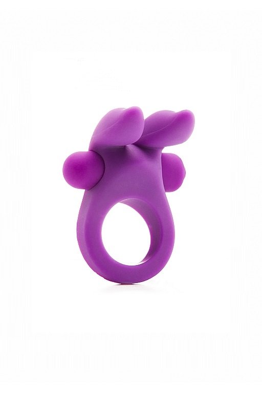 Вибро-кольцо Rabbit Cockring Purple
