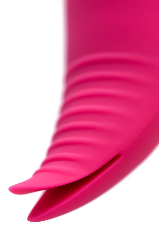 Розовый стимулятор клитора JOS Blossy. 13.5 см, 7 режимов вакуумной стимуляции, 10 режимов вибрации