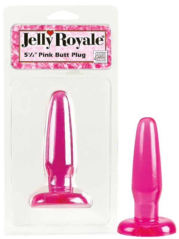 Анальная пробка Jelly Royale – розовый