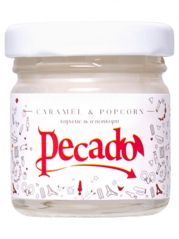 Массажная свеча Pecado BDSM Caramel & Popcorn 35 мл