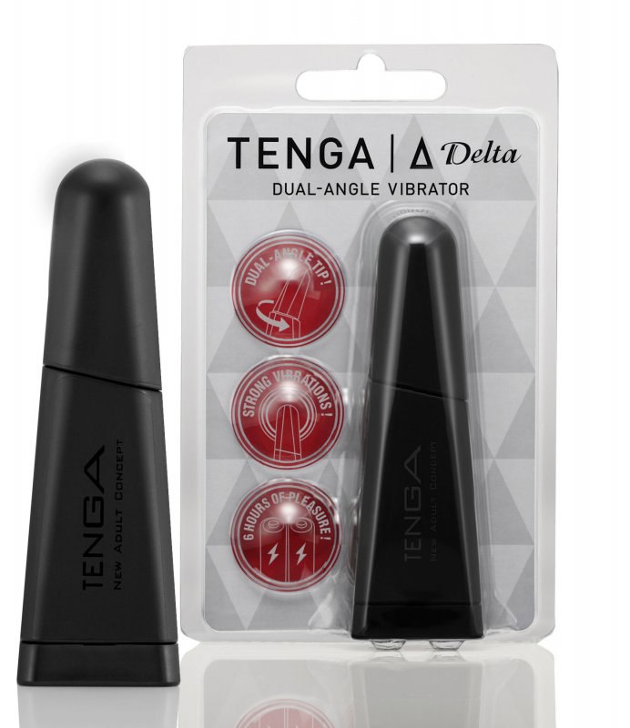 Tenga Вибратор Tenga Delta - черный