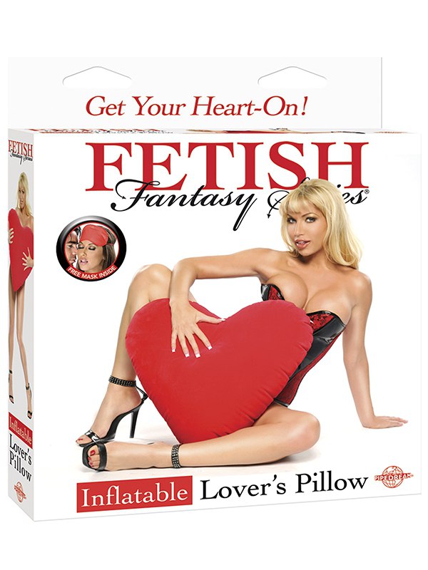 Pipedream Надувная подушка в форме сердца Inflatable Lovers Pillow