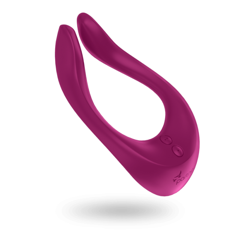 Перезаряжаемый вибромассажер Satisfyer Partner Multifun 2 (Berry)