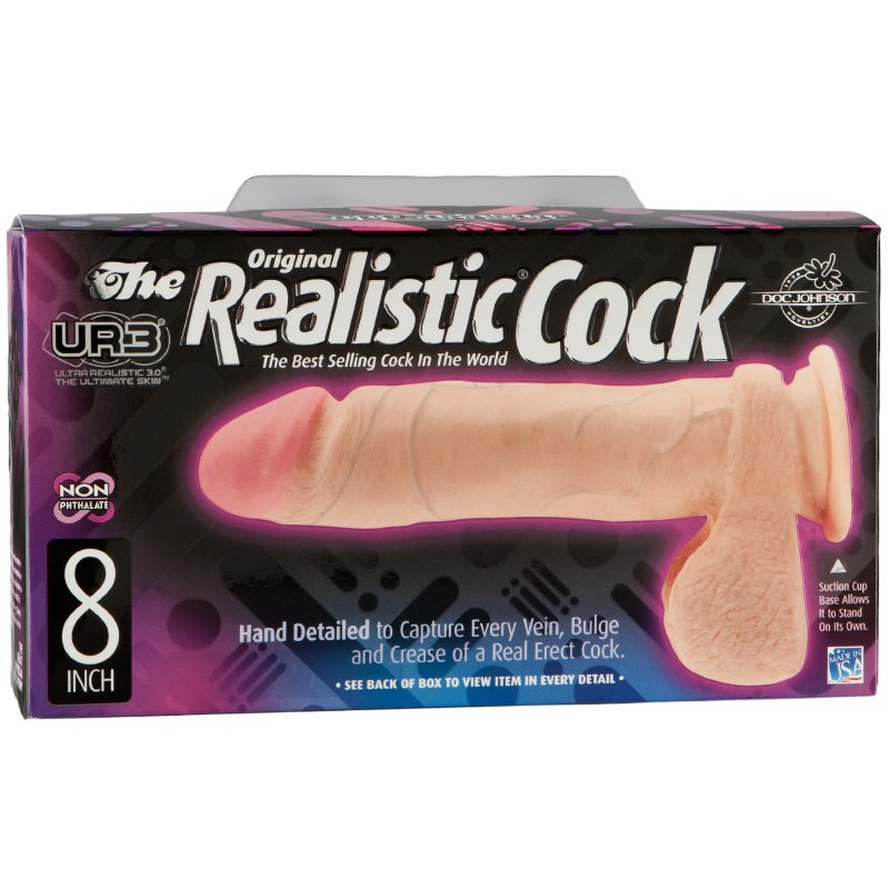 Фаллоимитатор Realistic Cock - 8