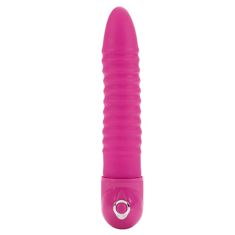 Вибростимулятор Power Stud Ribbed Vibe California Exotic Novelties SE-0836-10-3, цвет розовый - фото 2