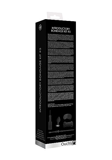 Набор для бандажа Introductory Bondage Kit #5  цвет черный