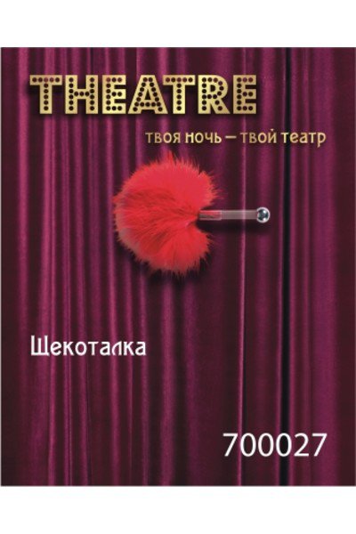 Toyfa Маленькая щекоталка TOYFA Theatre – красный